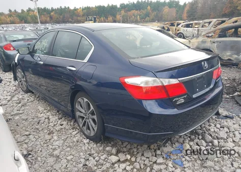 2015 Honda Accord Sport из США, поврежденный, VIN 1HGCR2F59FA227676